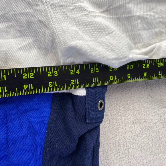 Polo Ralph Lauren Mens Rugby Polo Shirt 2XLT Colorblock Short Sleeve Quarter Zip - Picture 6 of 14